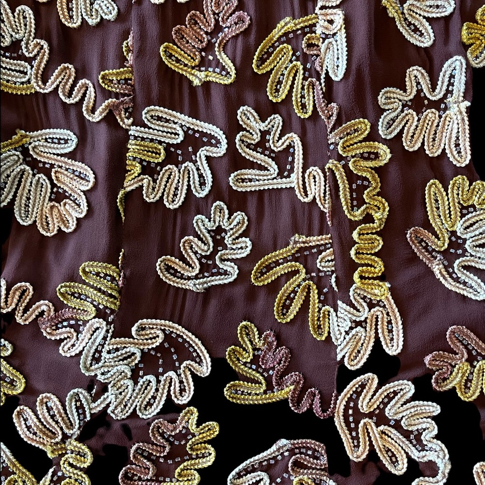Di Vita Designer Hand Beaded Gorgeous Skirt - Picture 14 of 14